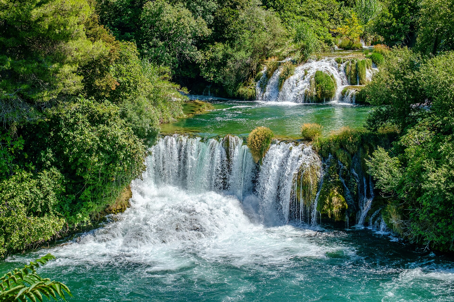 Krka Wasserfälle Skradinski Buk