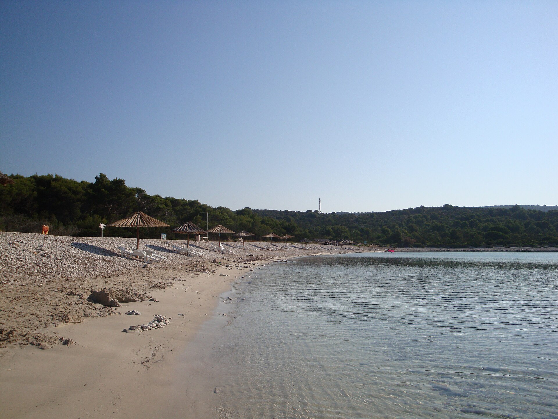 Sakarun Strand auf Dugi Otok