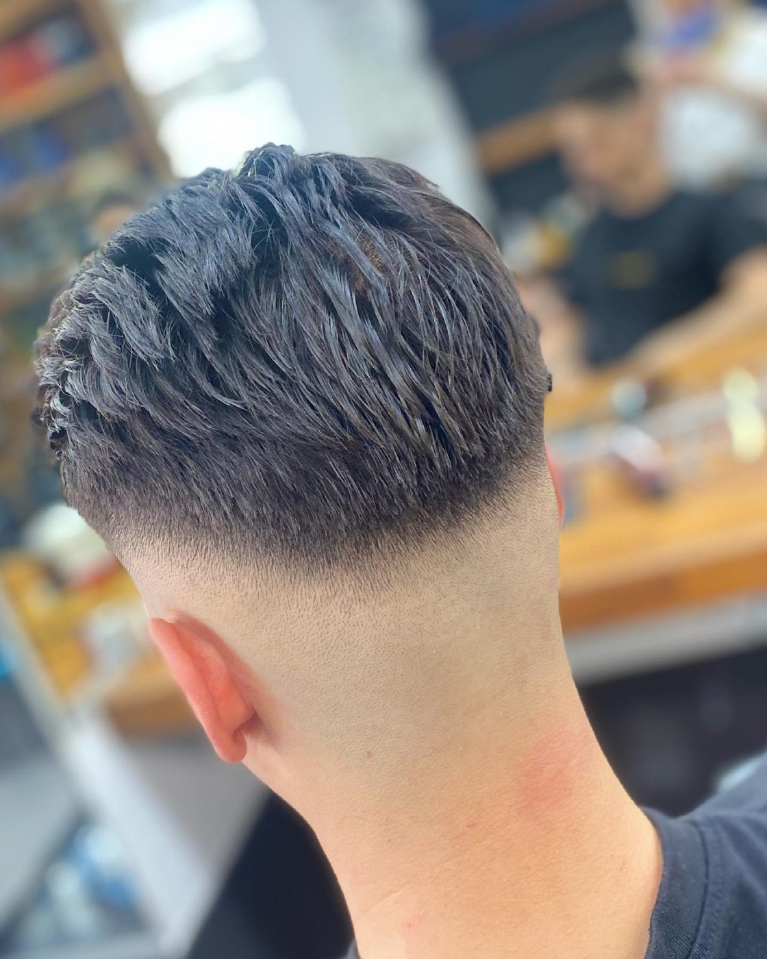 Fade mit gepflegtem Bart bei HUK Barber Zürich